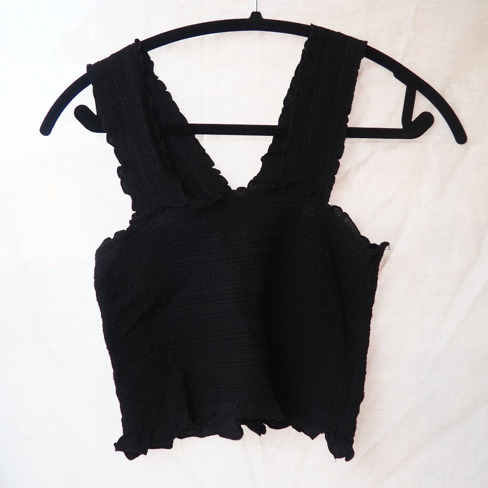 ✨ Ecoté (Urban Outfitters) Smocked Boho Cropped Tank Top ✨